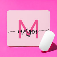 Nome de Monograma de Rapariga de Script Moderno Ro