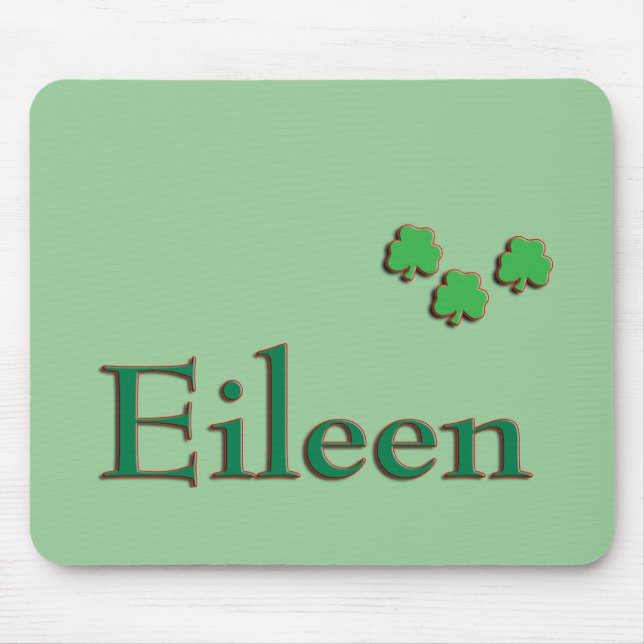 Mousepad Nome do irlandês de Eileen (Frente)