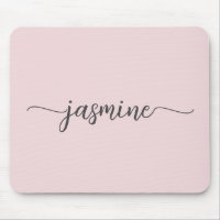 Nome do Monograma Personalizado Rosa Rosa Rosa Sim