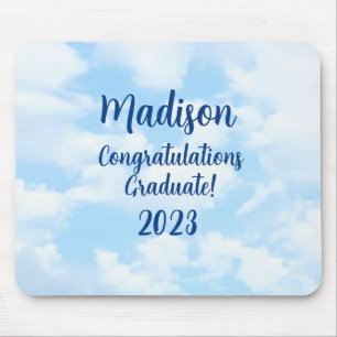 Mousepad Nome e Ano Personalizados da Graduação de Parabéns