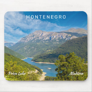 Mousepad Nome e texto personalizados Montenegro