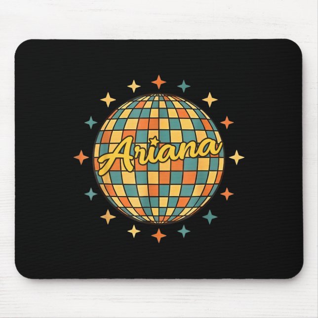 Mousepad Nome engraçado personalizado primeiro nome para (Frente)