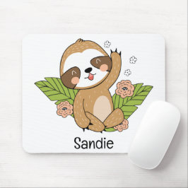 Mousepad Nome Personalizado da Largura do Bebê