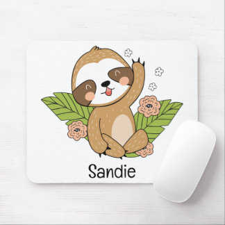Mousepad Nome Personalizado da Largura do Bebê