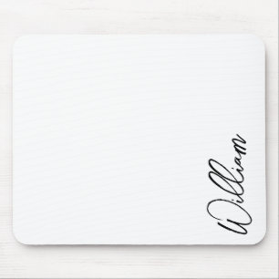 Mousepad Nome Personalizado de Script Moderno