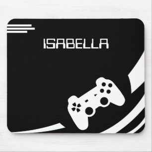 Mousepad Nome Personalizado do Jogador Moderno do Jogo Pret