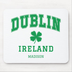 Mousepad Nome personalizado Dublin Irlanda