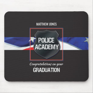 Mousepad Nome Personalizado, Graduação na Academia de Pol