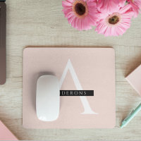 Nome Personalizado Mínimo do Pink do Pastel