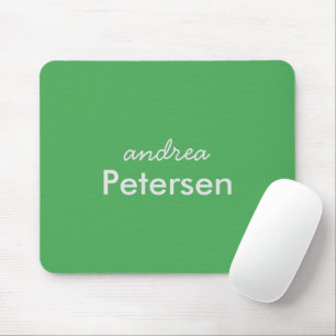 Mousepad Nome personalizado moderno minimalista trendy