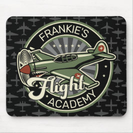 Mousepad NOME Personalizado Plano de Guerra Militar da 2ª G