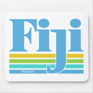 Mousepad Nome Personalizado / Texto Fiji