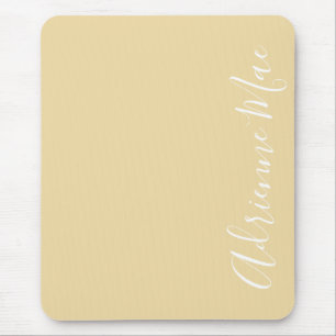 Mousepad Nome Simplesmente Elegante: Sunlight Ivory Persona