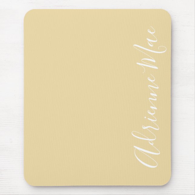 Mousepad Nome Simplesmente Elegante: Sunlight Ivory Persona (Frente)