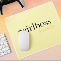 Nome Yellow Personalizado #GirlBoss