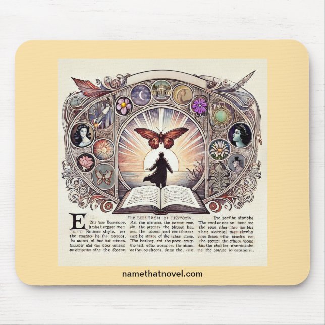 Mousepad Nomeie O Pad Do Rato Novo (Frente)