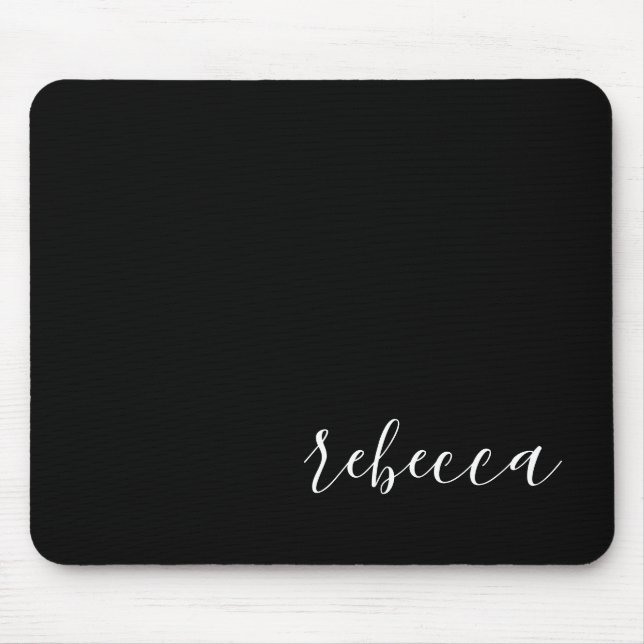 Mousepad Nomes Simples de Profissão Moderna Tendência Mouse (Frente)