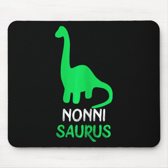 Mousepad Nonni-saurus Funny Dino Dinosaur Nonnisaurus (Frente)
