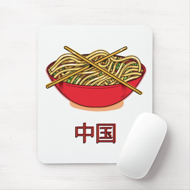 Mousepad Noodles da China (Com mouse)