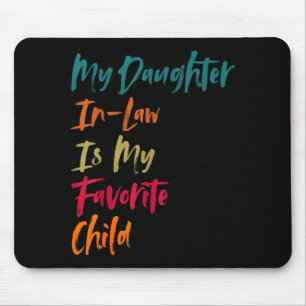 Mousepad Nora é filha favorita retrô vintage