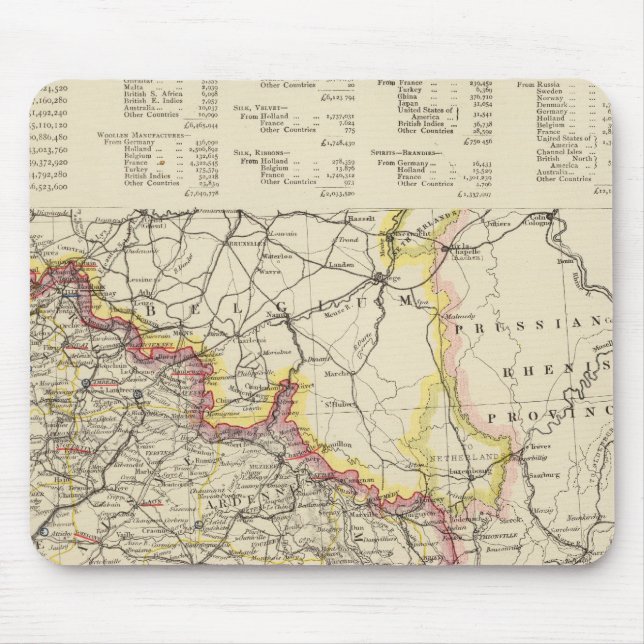 Mousepad Nordeste da França (Frente)