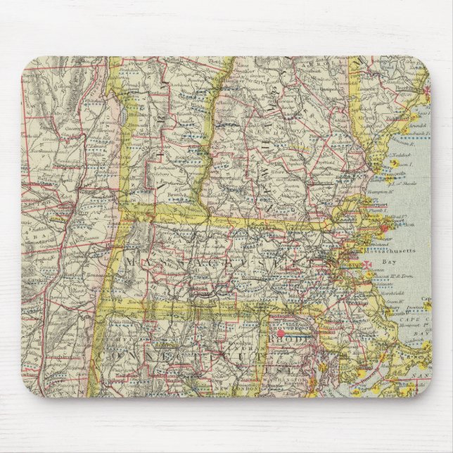Mousepad Nordeste dos Estados Unidos 2 (Frente)