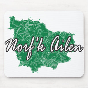 Mousepad Norf'k Ailen