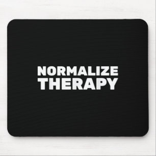 Mousepad Normalizar o tratamento final Estigma Saúde mental