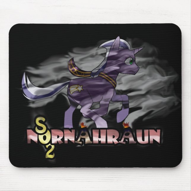 Mousepad Nornahraun Ponycorn (Frente)
