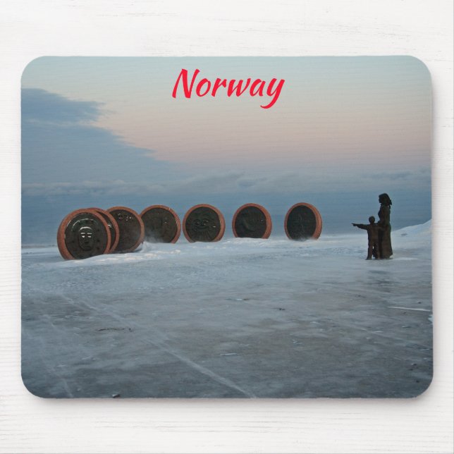 Mousepad North Cape, Noruega (Frente)