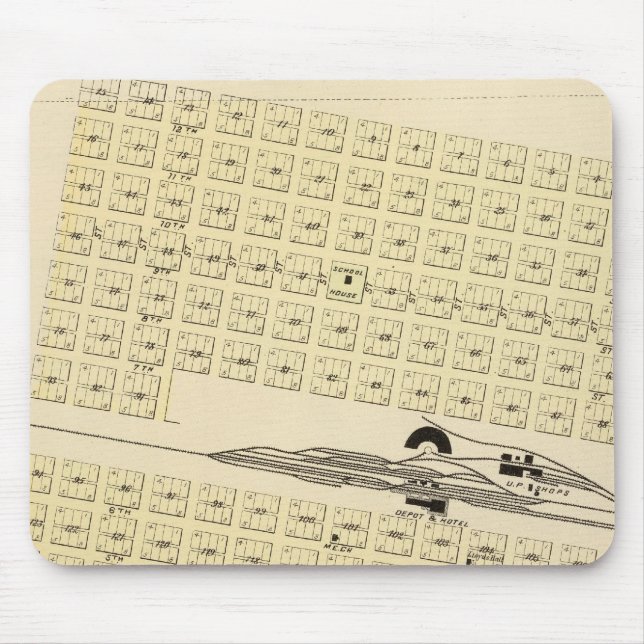 Mousepad North Platte (Nebraska) (Frente)