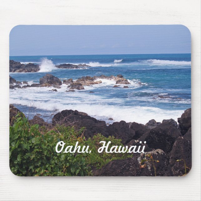 Mousepad North Shore na ilha de Oahu, no Havaí (Frente)
