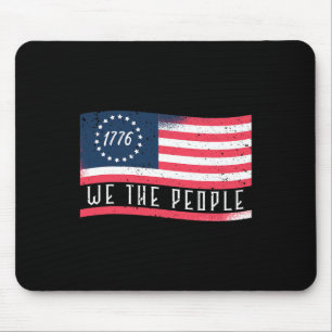 Mousepad Nós, a bandeira do Dia da Independência Pessoas 4 