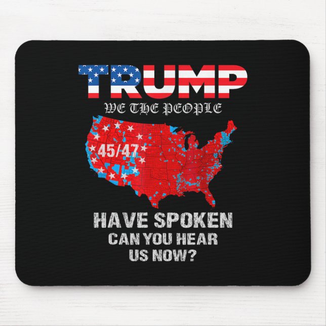 Mousepad Nós, As Pessoas, Falamos Do Mapa Das Eleições De 2 (Frente)