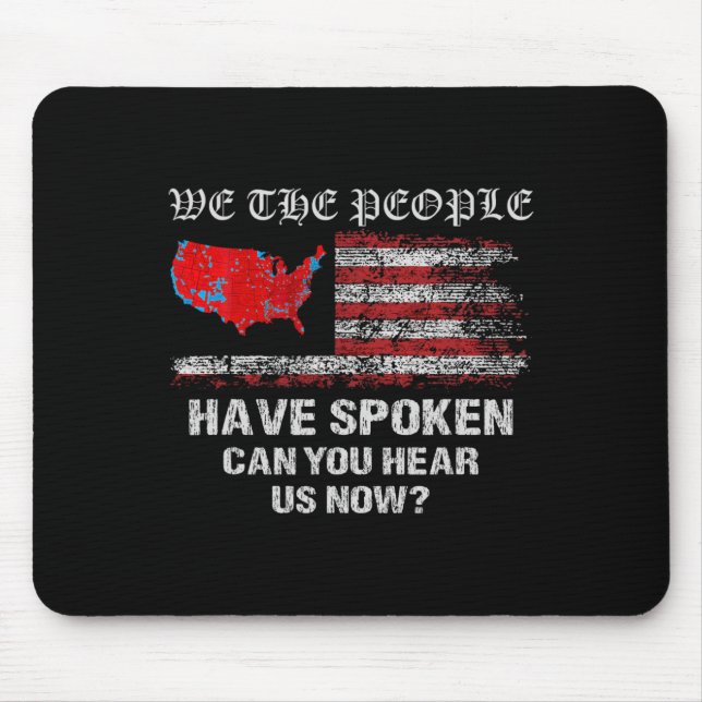 Mousepad Nós, As Pessoas, Falamos Do Mapa Das Eleições De 2 (Frente)