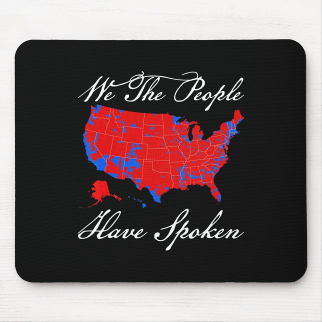 Mousepad Nós, As Pessoas, Falamos Do Mapa Das Eleições De 2 (Frente)