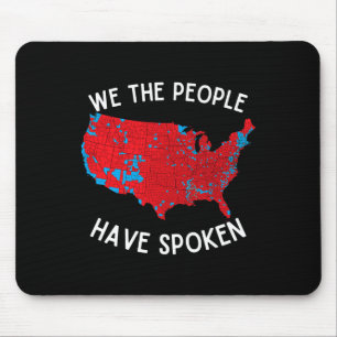 Mousepad Nós, As Pessoas, Falamos Do Mapa Das Eleições De 2