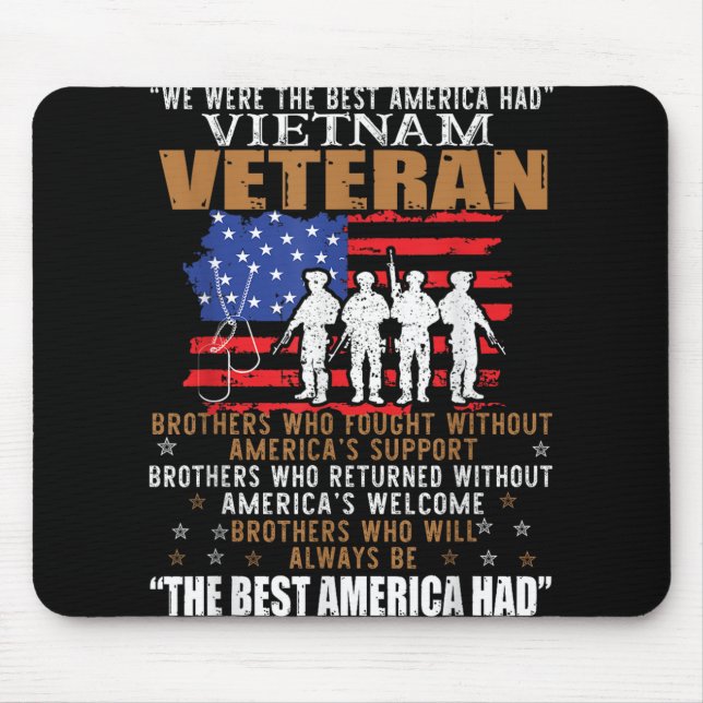 Mousepad Nós Éramos Os Melhores Estados Unidos Tinham O Irm (Frente)
