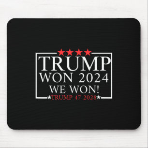 Mousepad Nós Ganhamos Trump Ganhou Trump Presidente 2025 -