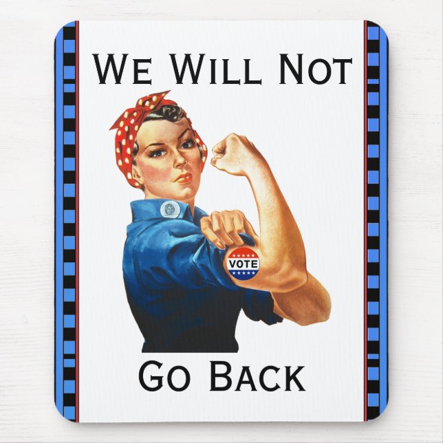 Mousepad Nós Não Iremos Voltar Para O Pad Do Rato (Frente)