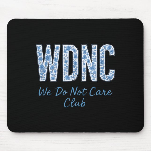 Mousepad Nós Não Nos Importamos Clube (Frente)