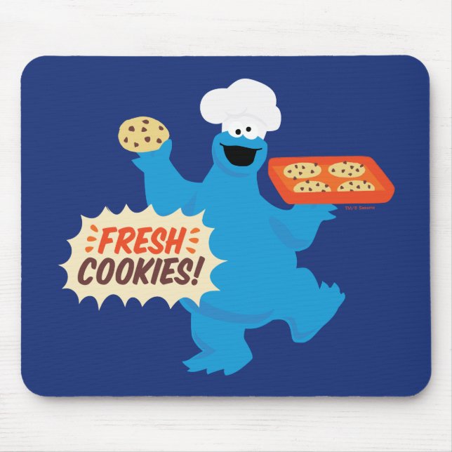 Mousepad Nós Somos Foodies | Cookies frescos! (Frente)