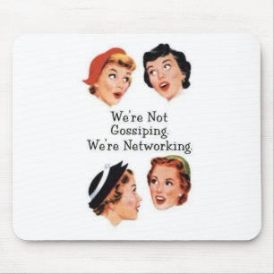 Mousepad Nós somos trabalhos em rede--Não bisbilhotando!!