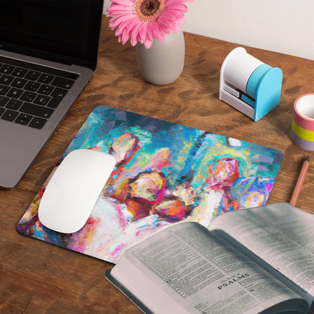 Mousepad Nós Te Louvamos Abstrato (Criador carregado)