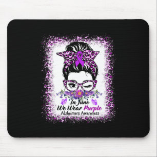 Mousepad Nós Vestimos Mes de Consciência do Heimerheimer Ro
