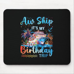 Mousepad Nossa Barco É Minha Viagem de Cruzeiros de Anivers