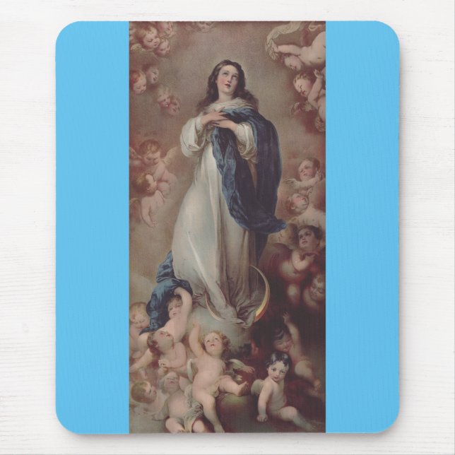 Mousepad Nossa Senhora da Conceição Imaculada Arte (Frente)
