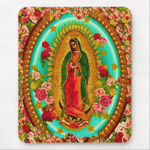 Mousepad Nossa Senhora Guadalupe Santo Virgem Mexicana Mari