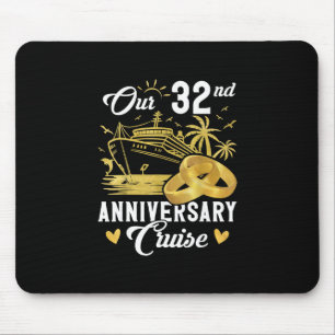 Mousepad Nosso casal de férias no cruzeiro dourado de 32º a