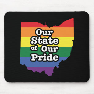 Mousepad Nosso Estado de Orgulho Ohio